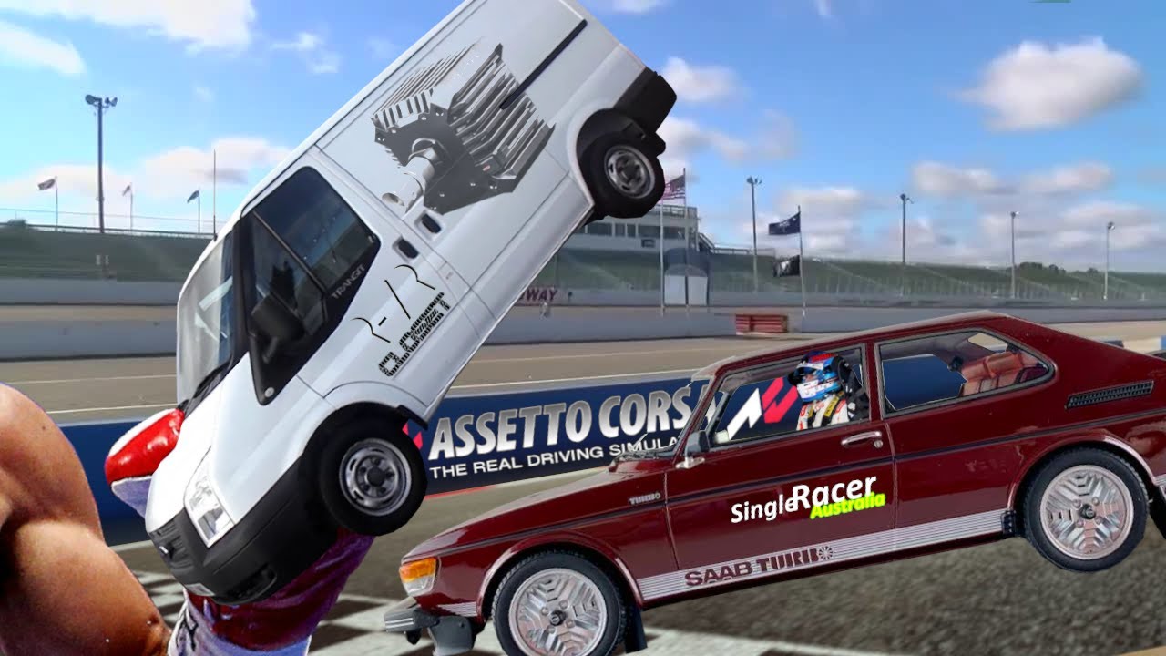 Beating SingleRacer With A Transit Van!!..😁