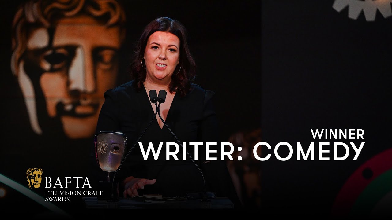Derry Girls' Lisa McGee quotes Colombo as she accepts her BAFTA | BAFTA Craft Awards 2023