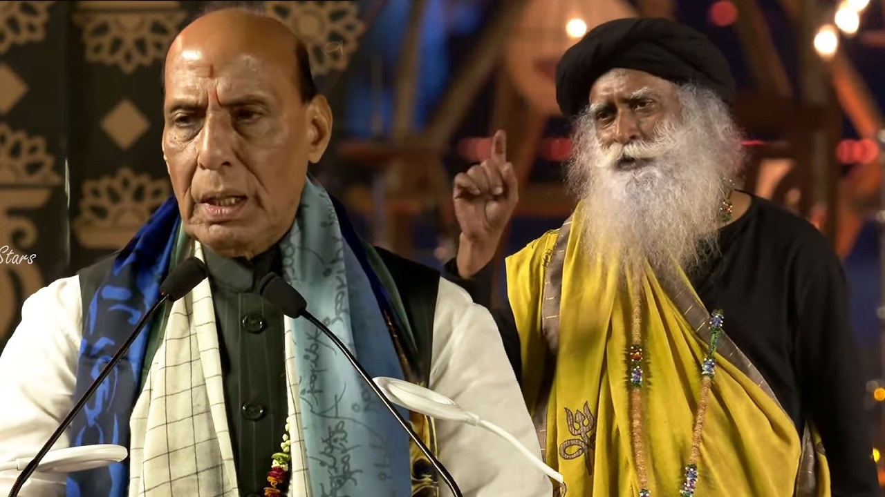 Defence Minister Rajnath Singh English Speech | #MahaShivaratri 2026 | Live from #IshaYogaCenter