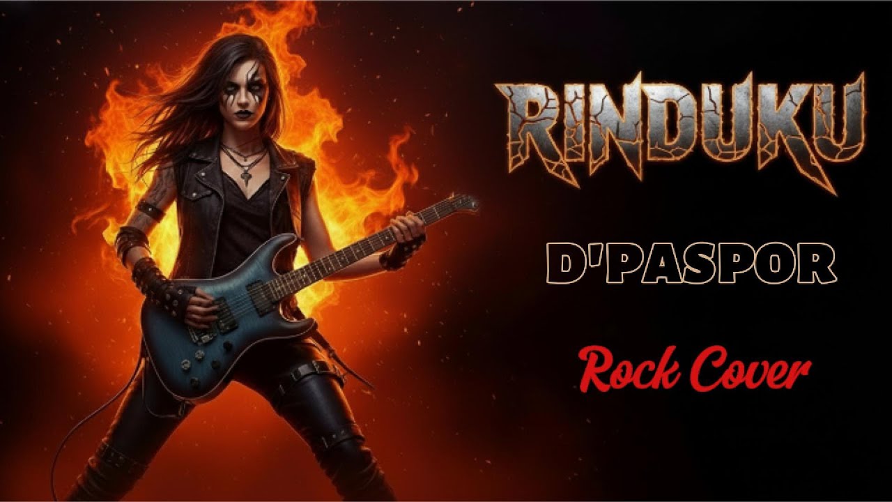RINDUKU – D’Paspor | Rock Metal AI Cover | Nostalgia Galau Jadi Gahar