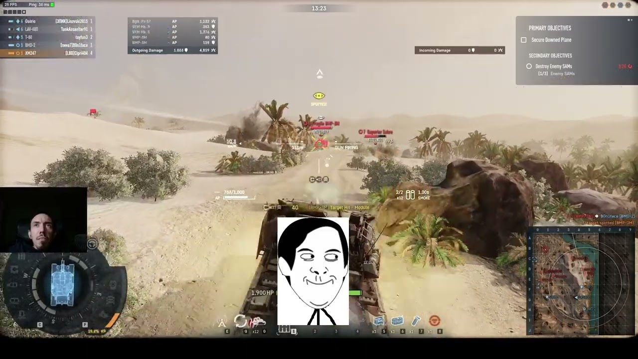Operation Cavalry - XM247 Sergeant York - Blue star
