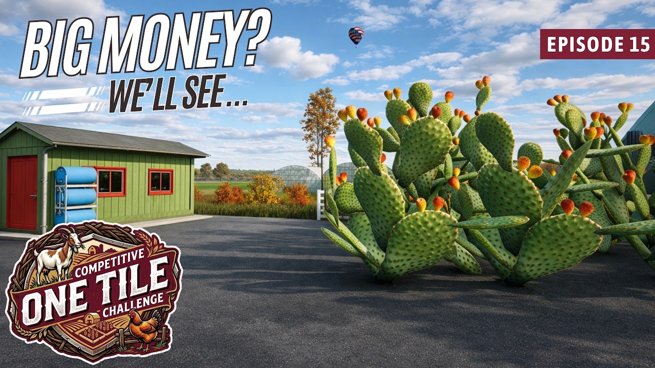 A new production! | One Tile Challenge on Farmlands - Farming Simulator 25