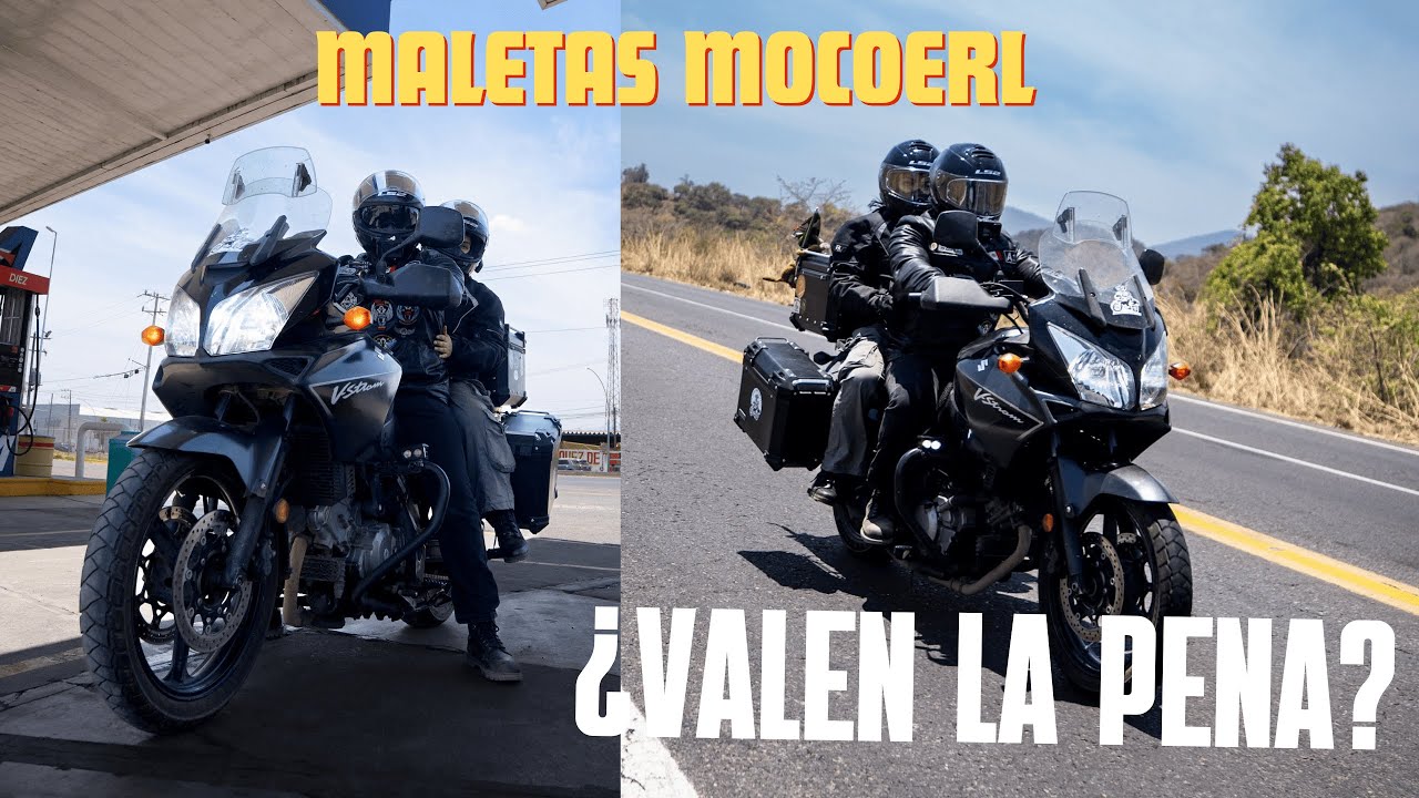 | UNBOXING Y PRUEBA DE MALETAS LATERALES MOCOERL PARA VSTROM 650 2008 ¿SON FUNCIONALES? |