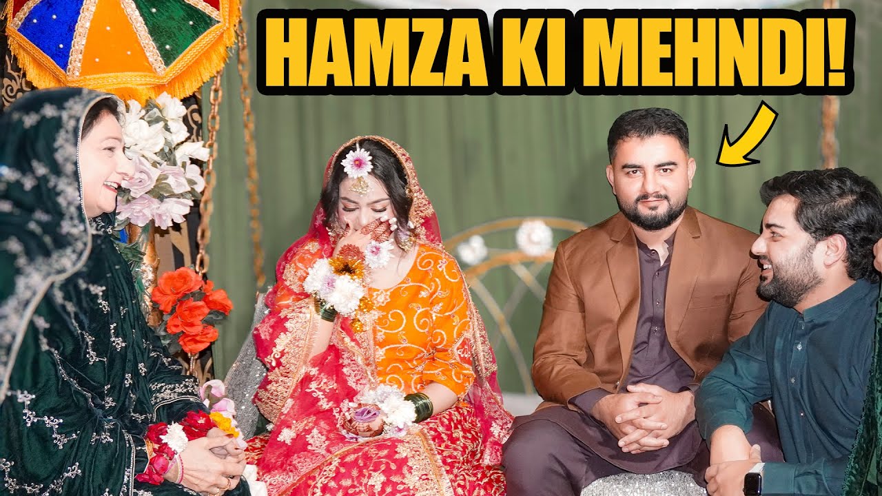 Hamza Ki Mehndi | A Beautiful Night Filled With Love! 💛✨