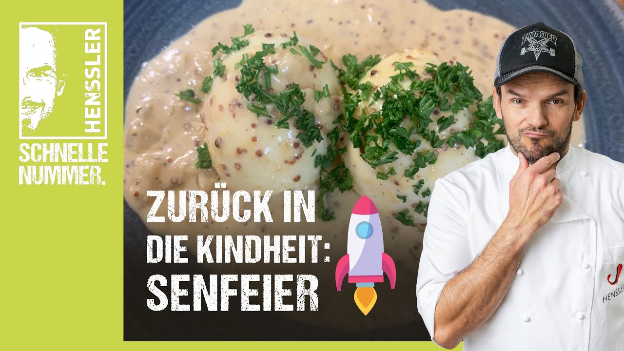 Schnelles Senfeier Rezept von Steffen Henssler | Günstige Rezepte