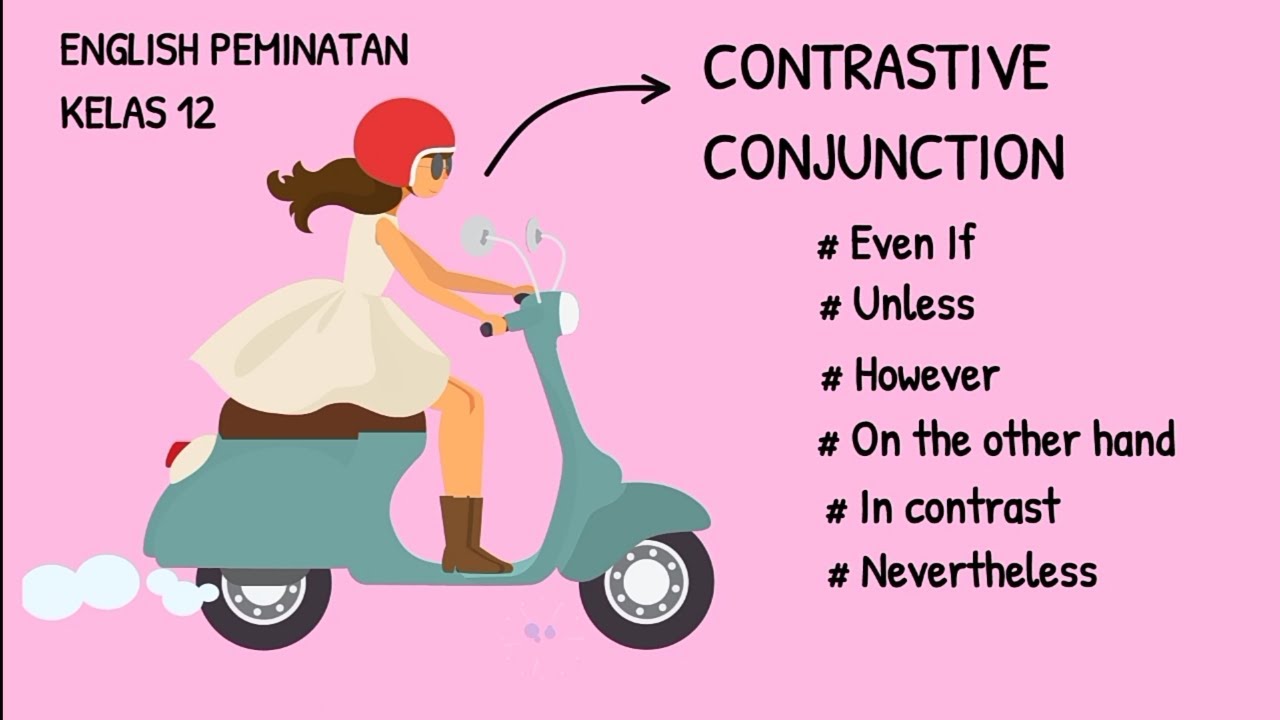 EVEN IF, UNLESS, HOWEVER, ON THE OTHER HAND, IN CONTRAST, NEVERTHELESS: ENGLISH KELAS 12 PEMINATAN