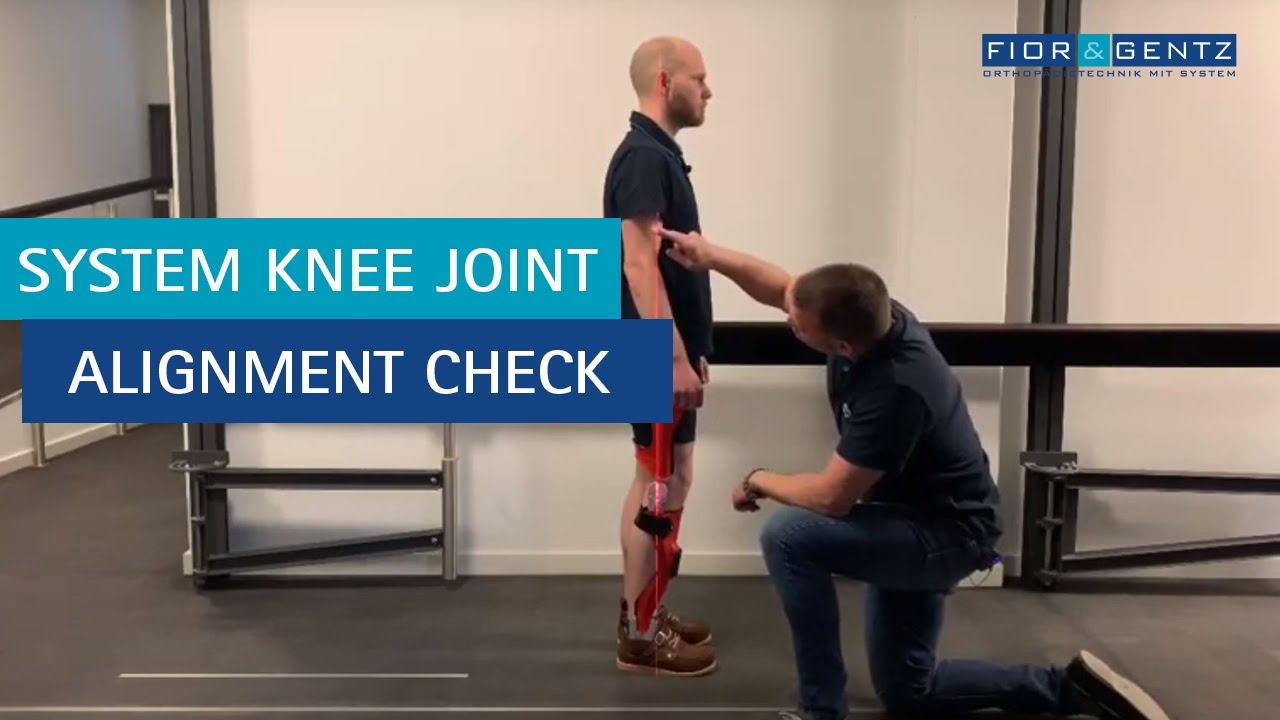 EN: NEURO TRONIC System Knee Joint -  Alignment Check