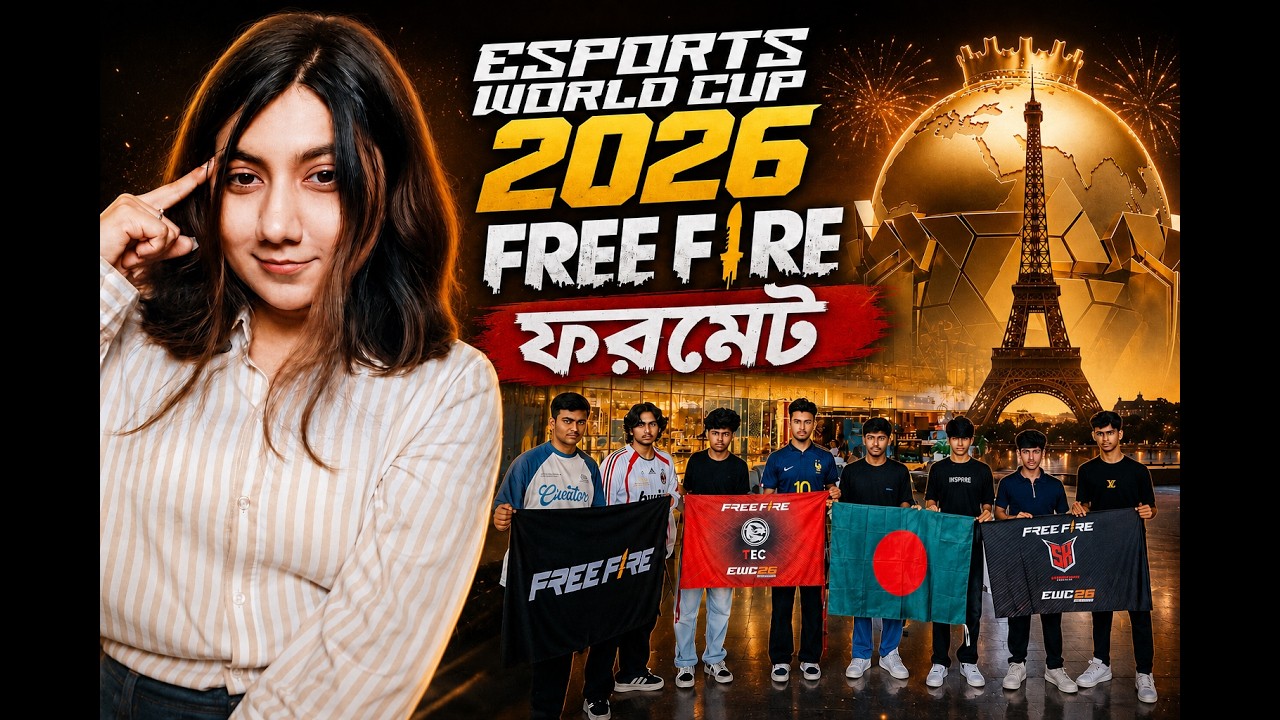 Esports World Cup 2026 Free Fire Format | Full Explanation