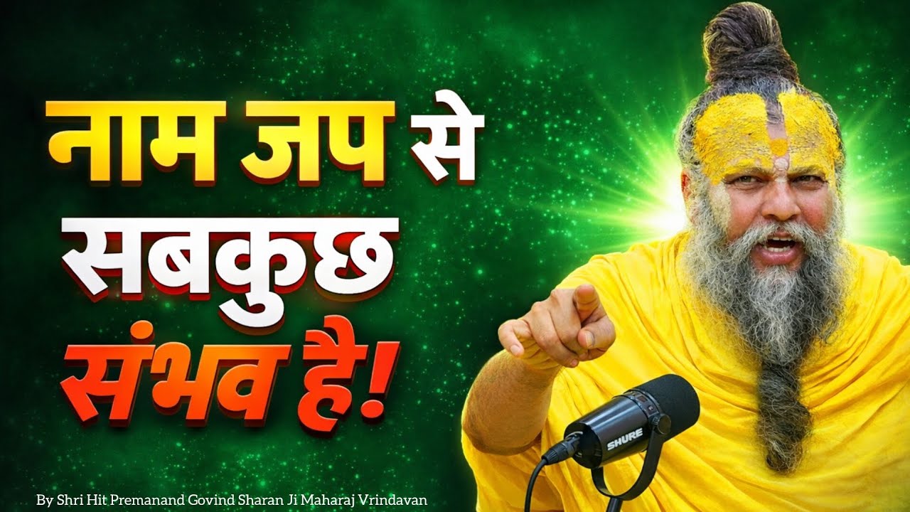नाम जप से सबकुछ संभव है|Shree Premanand Ji Maharaj Vrindavan|#satsang #katha @SadhanPath 