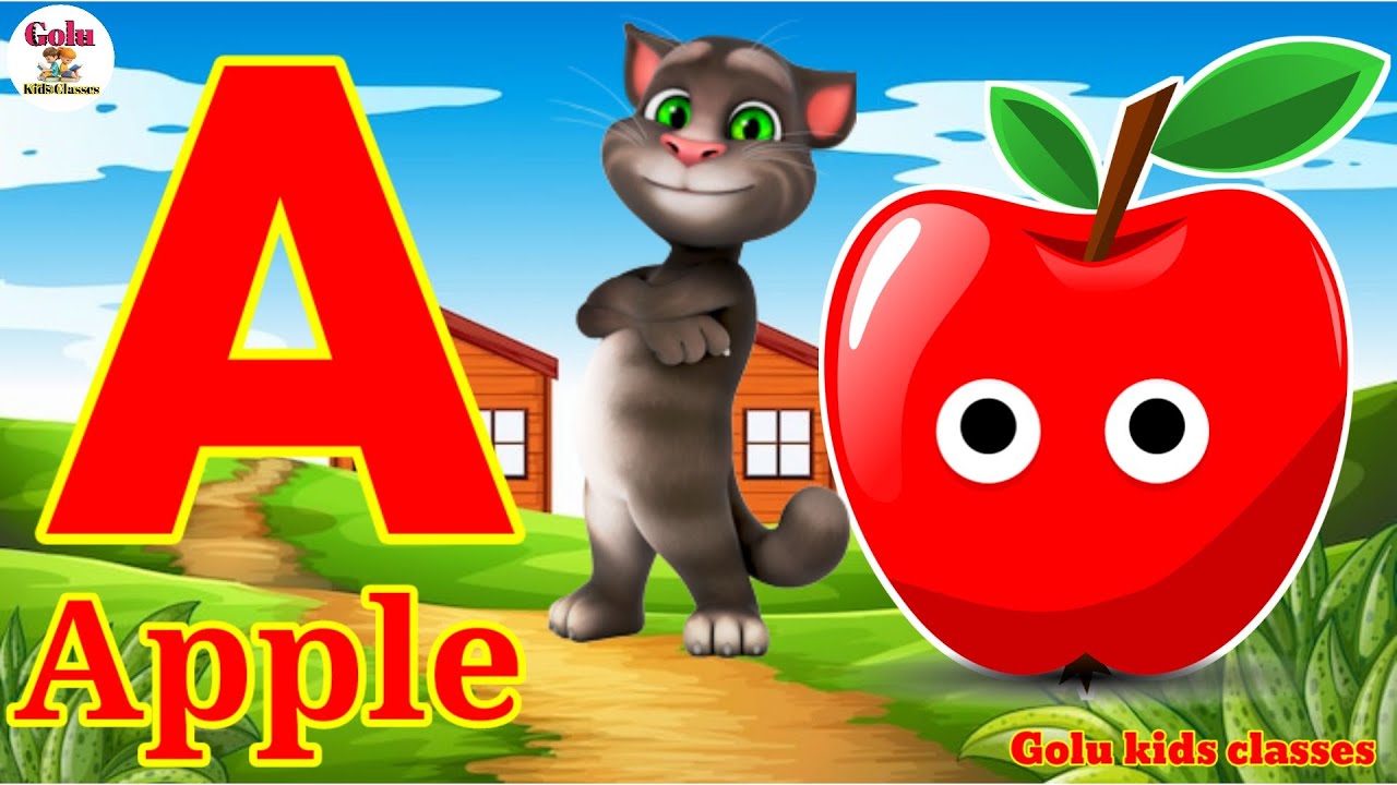 Phonics Song 2 with TWO Words in 3D - A For Airplane - ABC Alphabet Songs with Sounds for Children