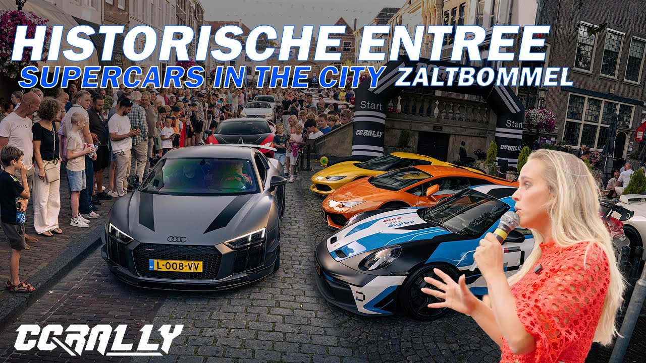 Entree Video Supercar in the City 2025 &ndash; McLaren Twins, Monster Tube & 130+ Bolides in Zaltbommel