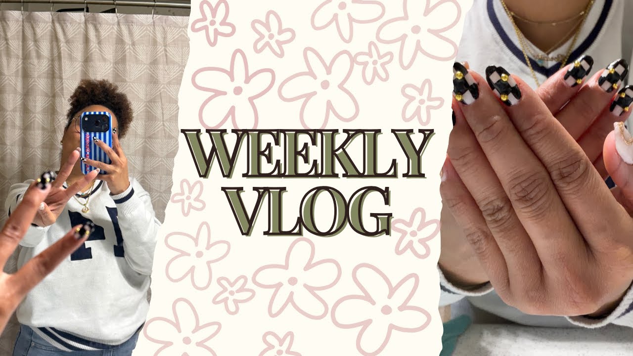 Vlog semanal (Weekly Vlog)✨ Maquillaje + Nail day