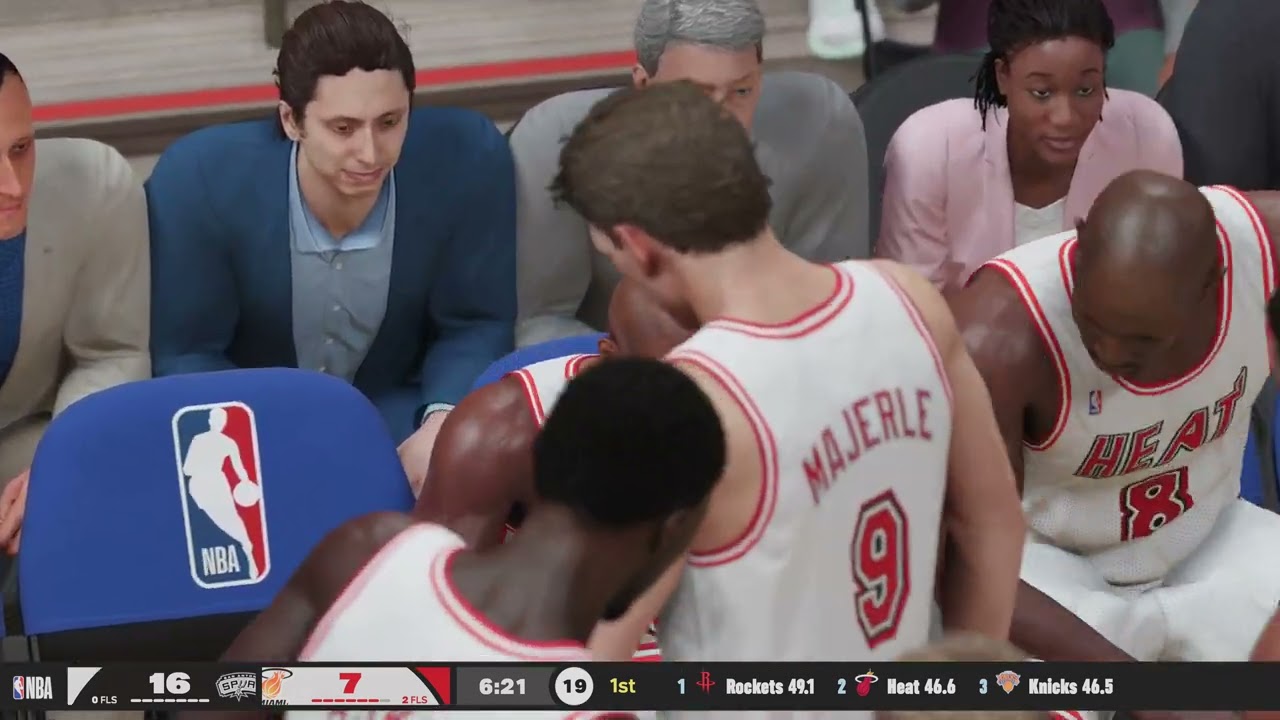 【2K26 NBA 】'13-'14 San Antonio Spurs vs '96-'97 Miami Heat
