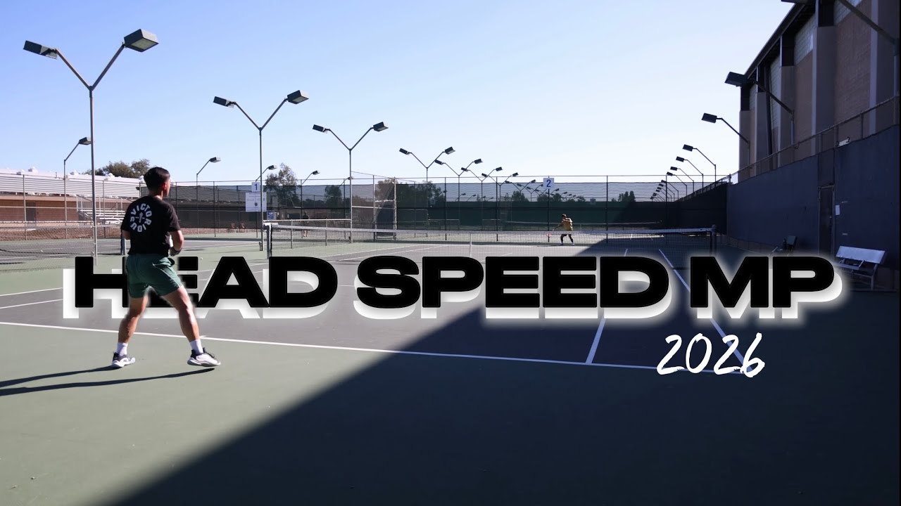 Trying the new Head Speed MP 2026 @headtennis 