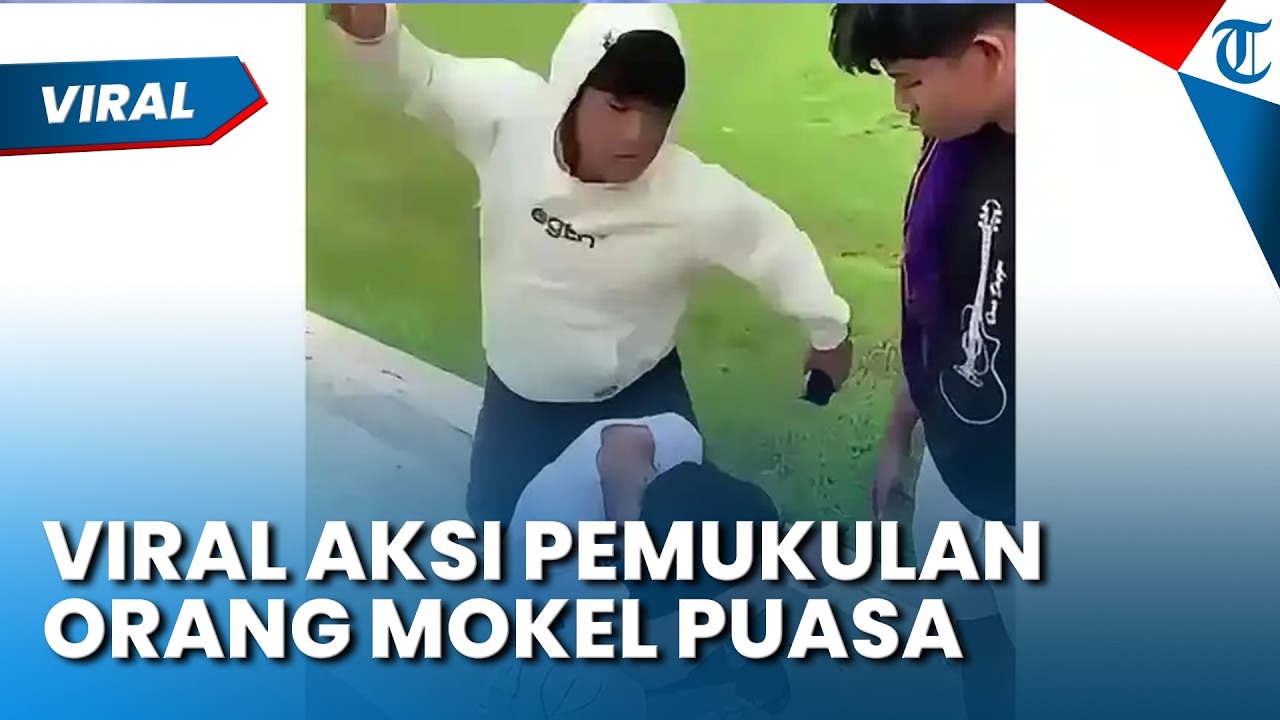 VIRAL AKSI REMAJA PUKUL ORANG TAK PUASA! Tak Terima Desanya Jadi Tempat Mokel Puasa
