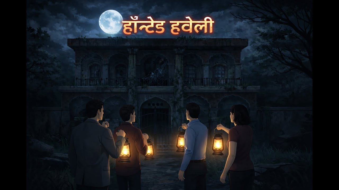 हॉन्टेड हवेली | Scary Video | Haunted Haveli | Hindi Horror Story | DarkRekhayein