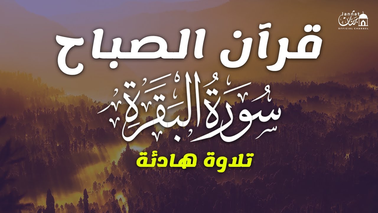 قرآن الصباح | سورة البقرة لحفظ وتحصين المنزل وجلب البركة | بصوت الشيخ عبد الرحمن السديس - جودة عالية
