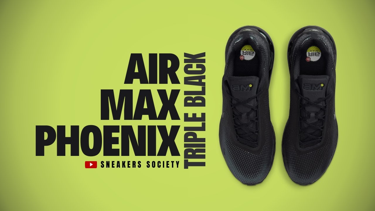 TRIPLE BLACK 2025 Nike Air Max Phoenix | DETAILED LOOK + PRICE