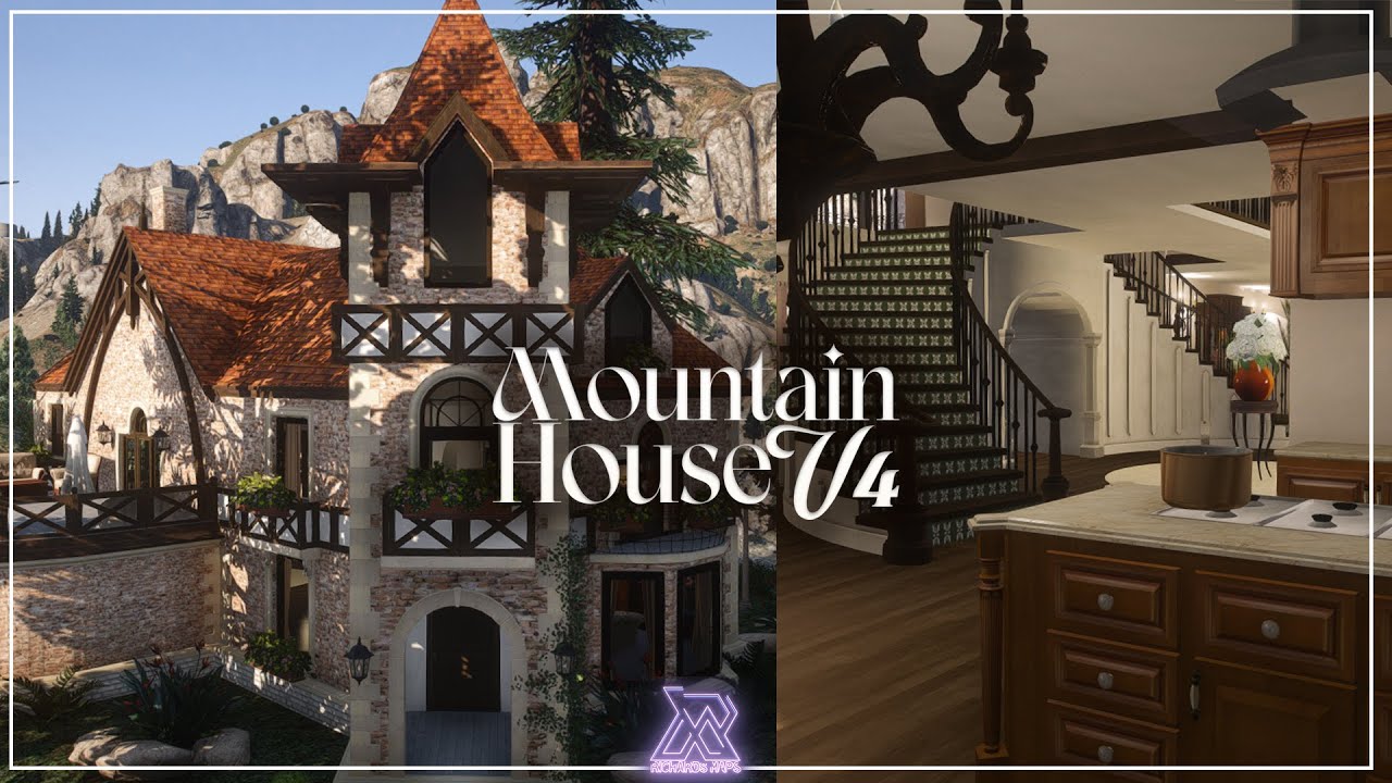 Mountain Cottage/House/Cabin V4 - Five M MAP - MLO