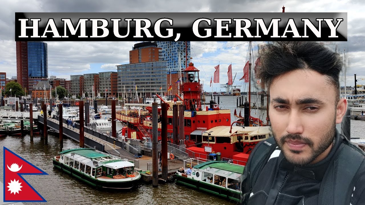 Exploring Hamburg on Motorcycle | Nepali MotoVlog | Episode 09