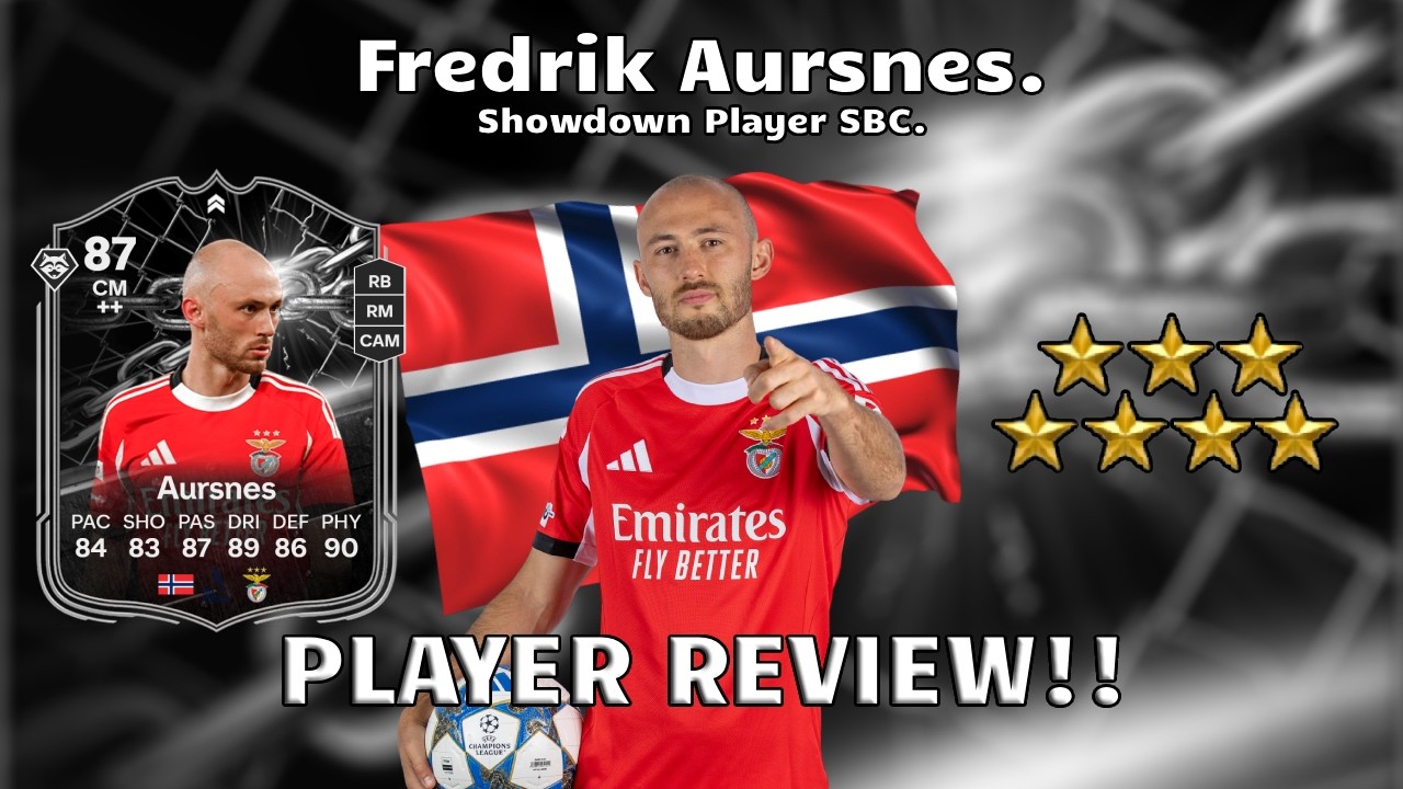 🧱⭐ Обзор игрока Фредрика Аурснеса с рейтингом 87! SBC игрока Showdown 🧱⚽. FC 26 Ultimate Team