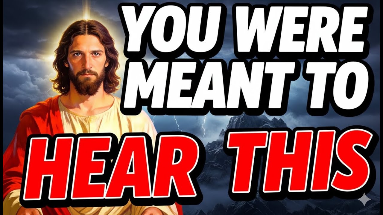GOD Says : Hear This Now or Never | God Message For You | God Helps | God Message Today