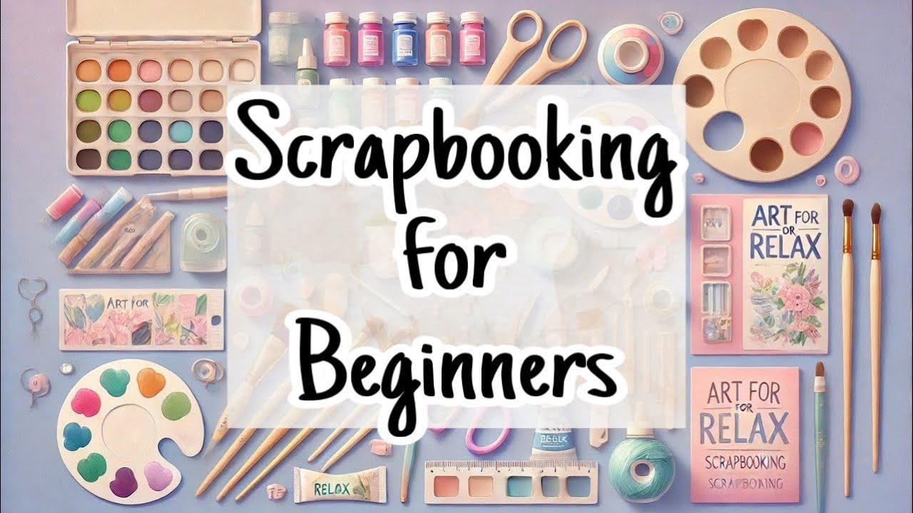 Scrapbooking for Beginners - Easy Step-by-Step Tutorial.