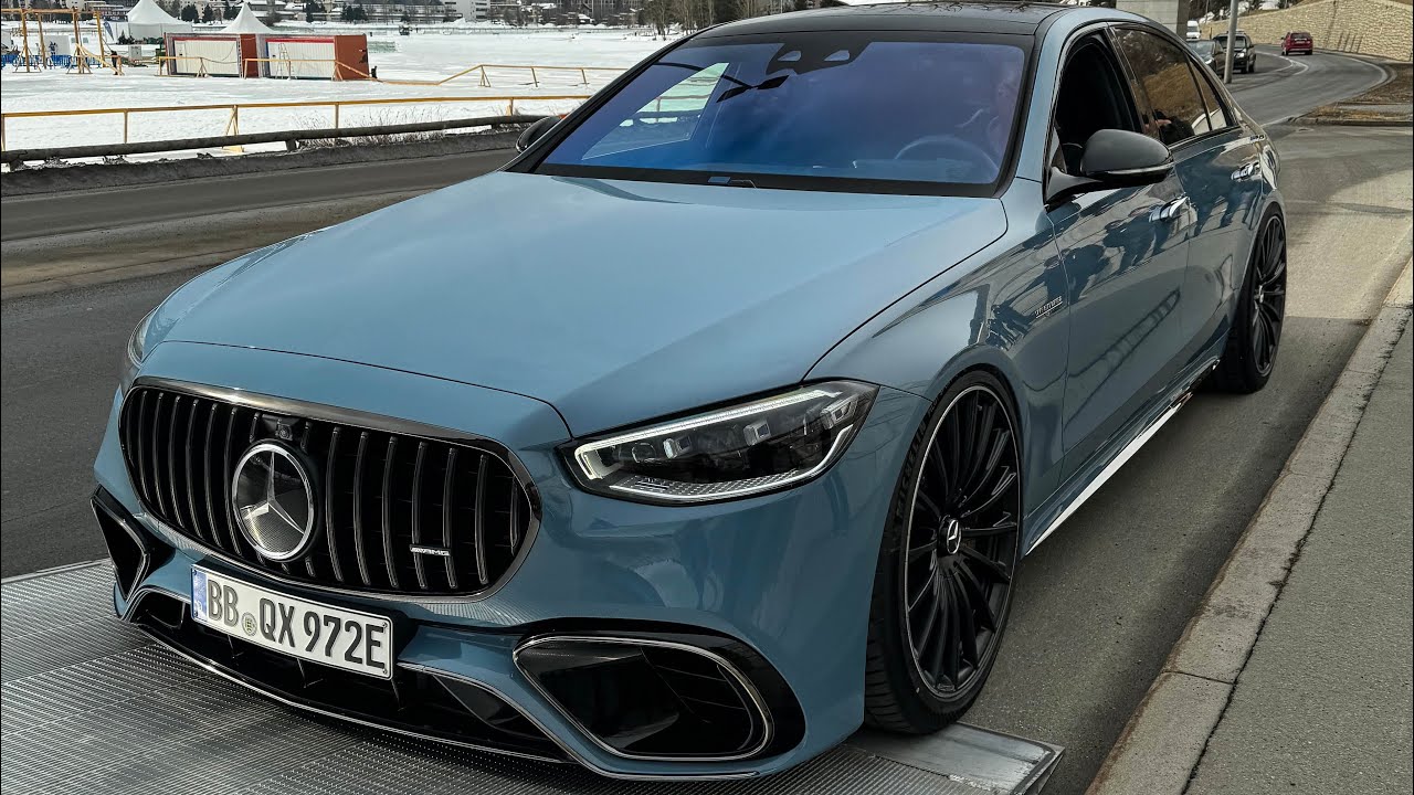 The ICE in St.Moritz (2024) New Pagani Utopia, Zonda F, NEW AMG GT, Brown Zagato, 16M, NEW S63 AMG