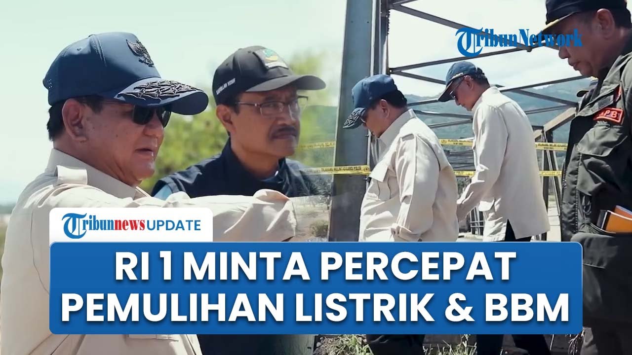 Rapat Terbatas di Hambalang, Prabowo Instruksikan Pemulihan Listrik hingga Percepatan Distribusi BBM