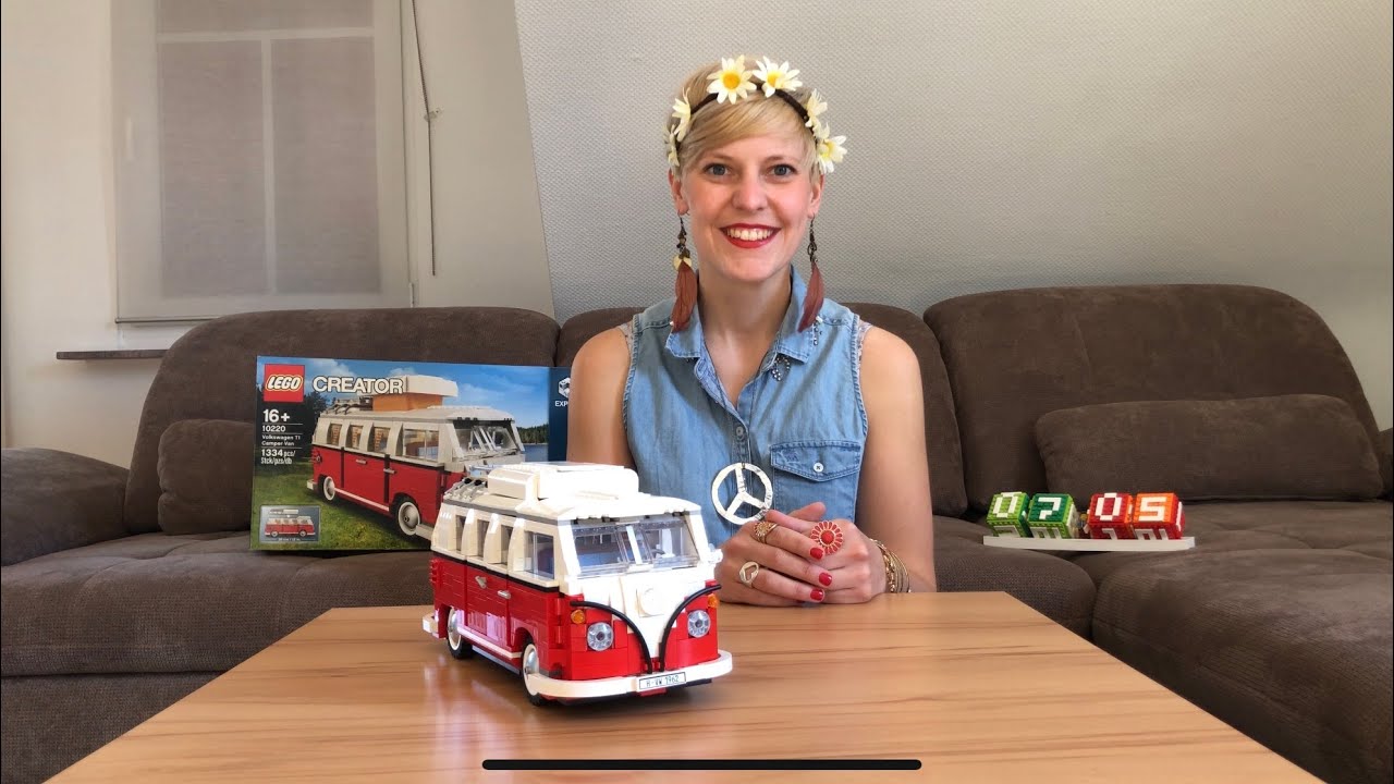 LEGO&reg; Creator Expert Volkswagen T1 Camper Van 10220 - Speedbuild - Review