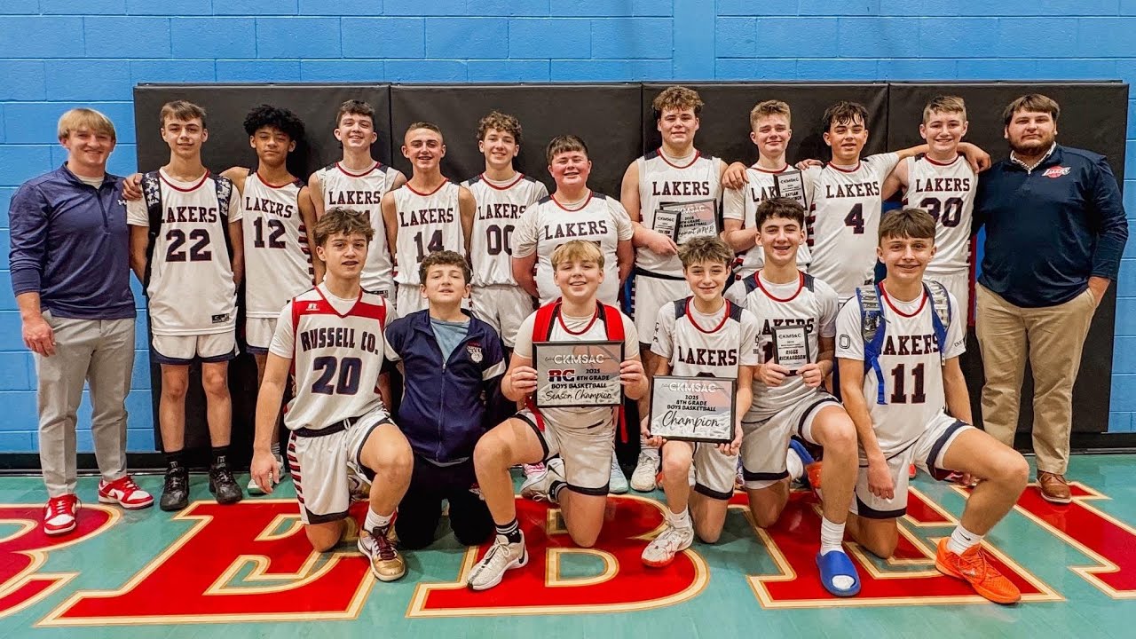 RCMS 8th Grade Lakers vs Adair County Middle School Conference Tournament Championship Highlights