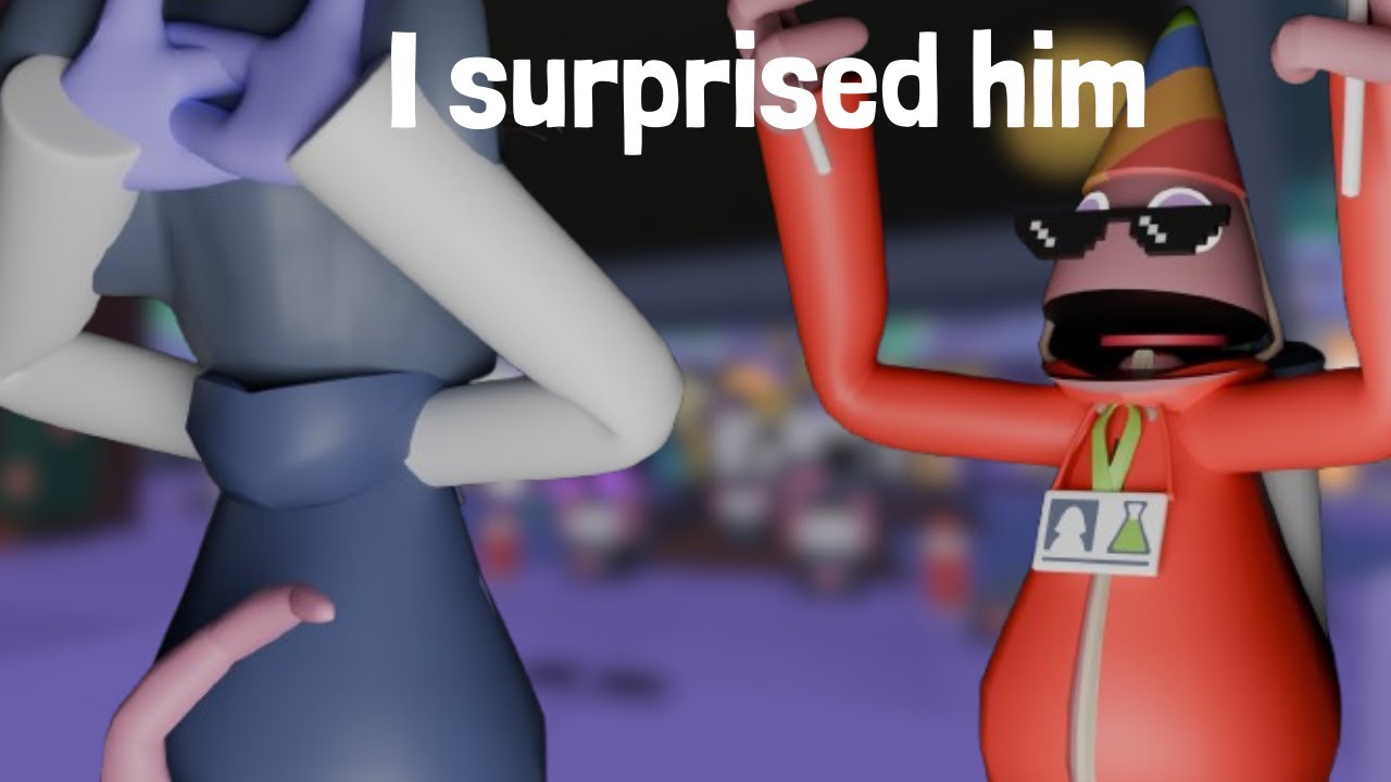 I surprised @WhipRat for his birthday!