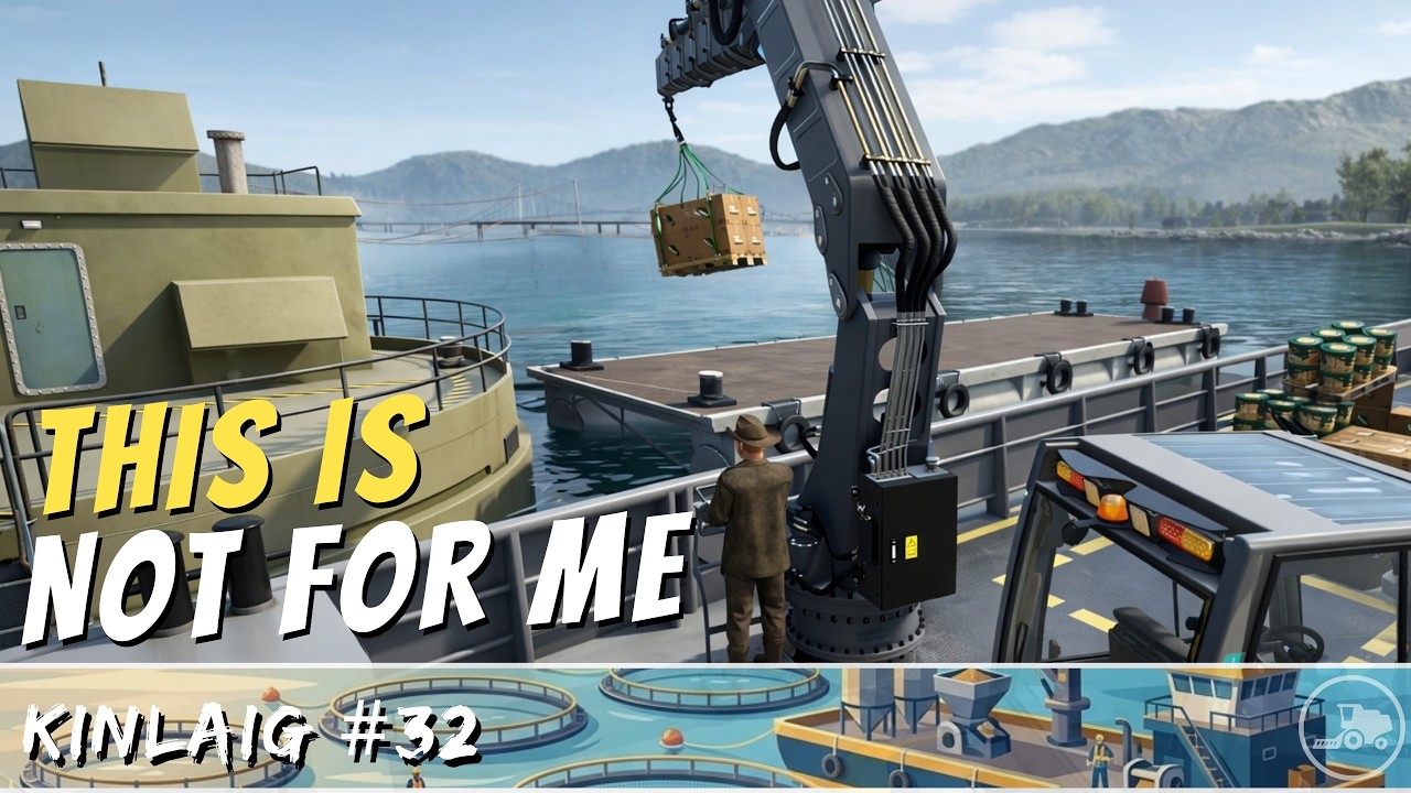 I do not like this | Skyefin Aquafarm on Kinlaig - Farming Simulator 25