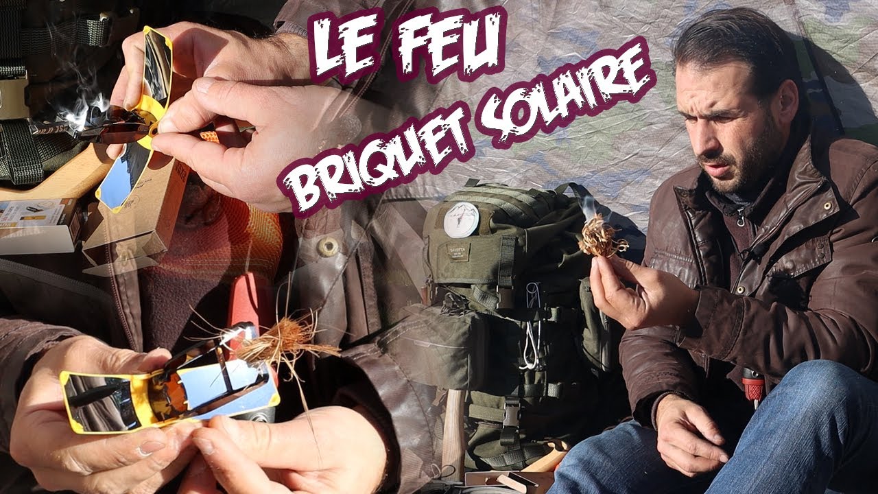 🪓🤠 Le feu avec un briquet solaire made in France: le 