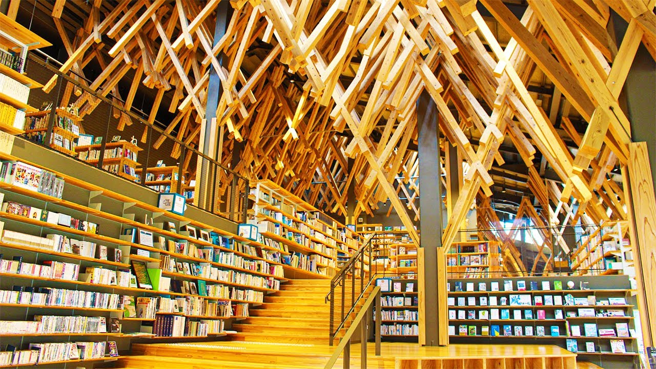 Посещение самой красивой библиотеки Японии 📚｜Yusuhara Town, Kochi Prefecture