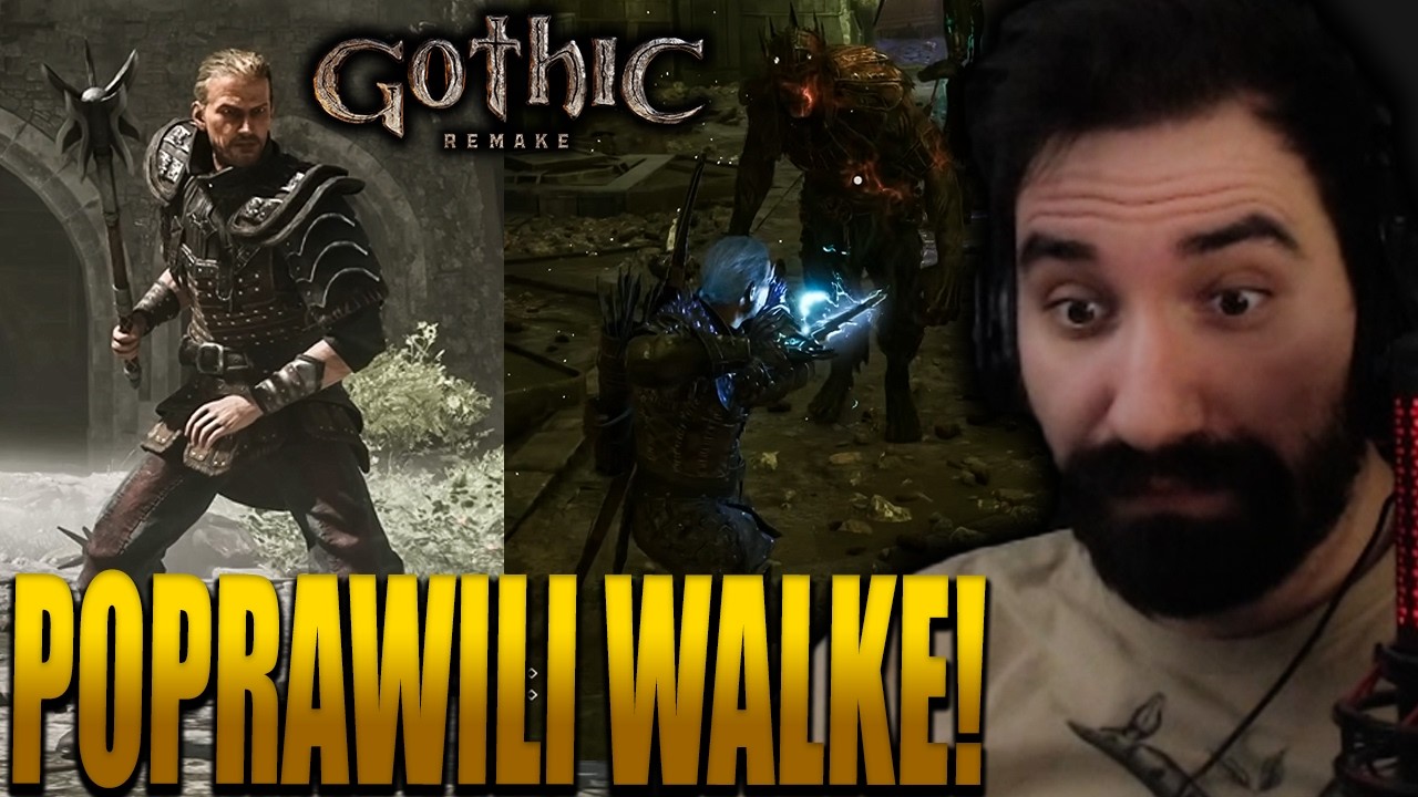POPRAWILI SYSTEM WALKI W GOTHIC REMAKE 😱 TA GRA MOŻE SIĘ JEDNAK UDAĆ??