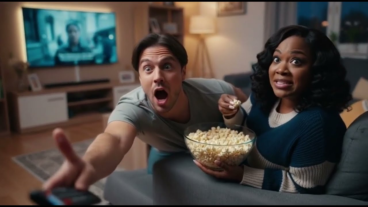 Funny Married Couple Skit 😂 Husband and Wife Remote War #HomeComedy