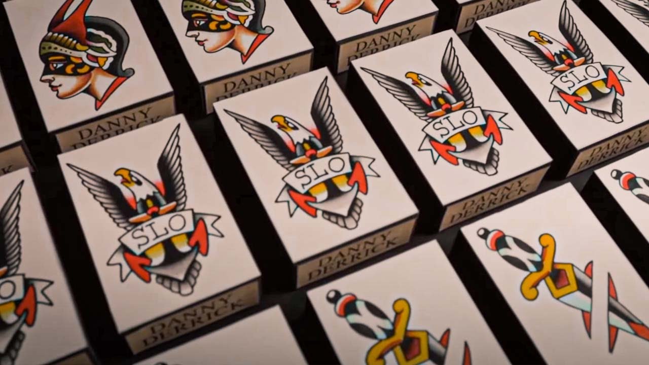 Selling 50 paintings for $5.00 - Watercolor Tattoo Flash - Art-o-Mat