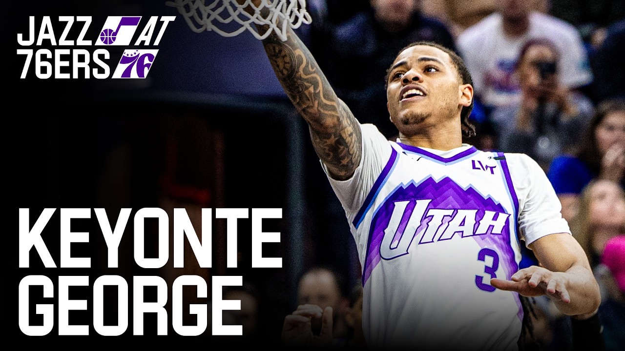 BACK-TO-BACK 30 BALL FOR KEYONTE GEORGE 🔑  | UTAH JAZZ