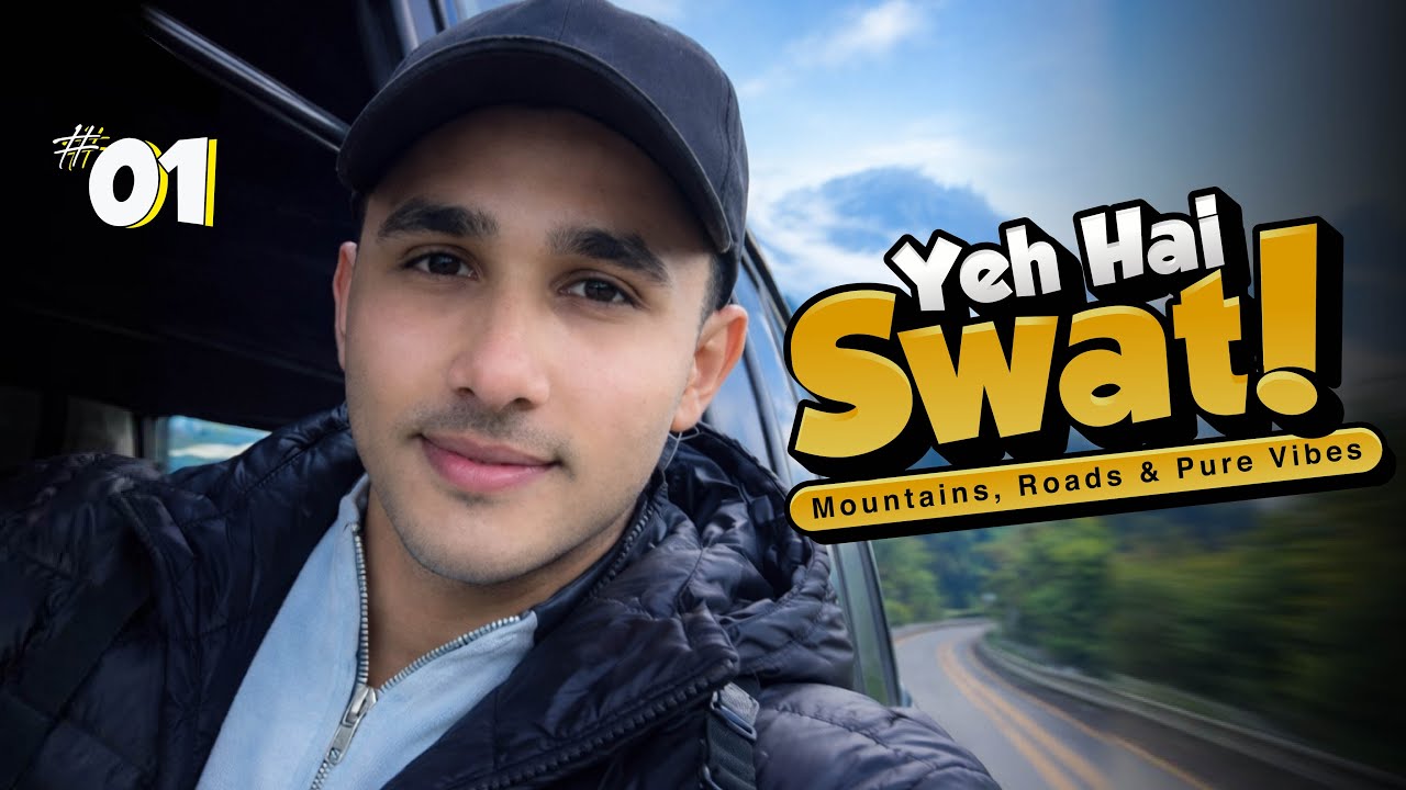 Yeh Hai Swat! 🇵🇰 | Mountains, Roads & Pure Vibes | Full Funny Vlog