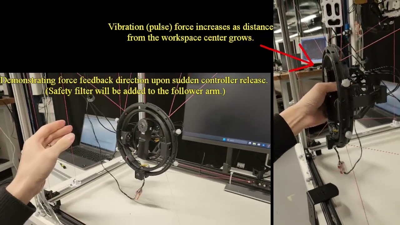 Teleoperation Master Controller using Cable Robot