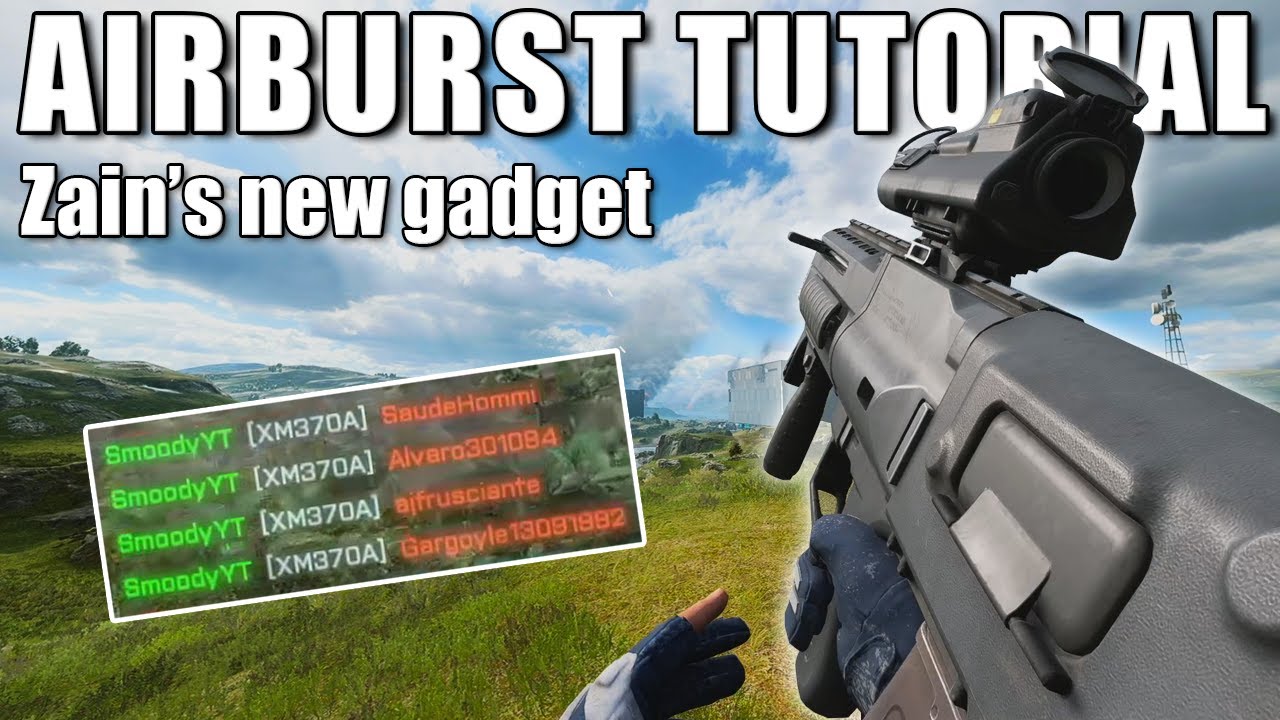 Battlefield 2042 | XM370A AIRBURST TUTORIAL | Zain's Specialist Gadget
