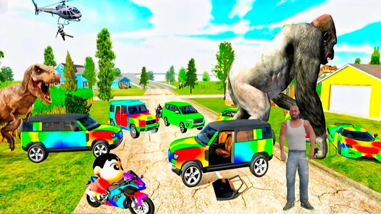 Franklin vs Indian Franklin 😱 | এই Car Challenge কেউ জিততে পারবে না! 🚗🔥#franklin 