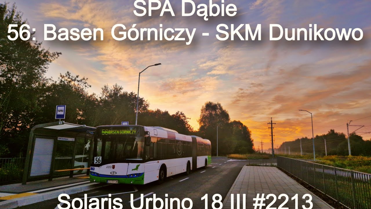 SPA Dąbie - Linia 56, Solaris Urbino 18 III #2213