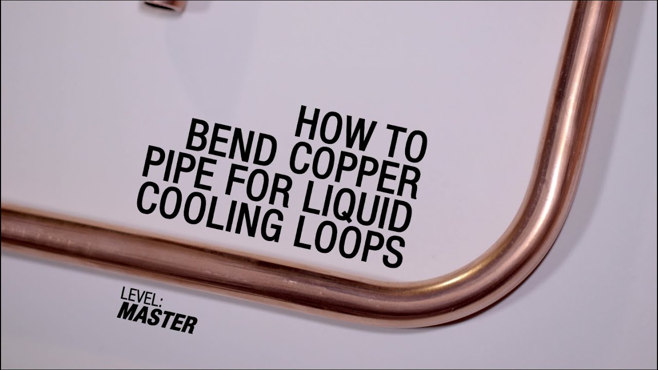 GeForce Garage: Cross Desk Series, Video 3  – How to Bend Copper Pipe For Liquid Cooling Loops