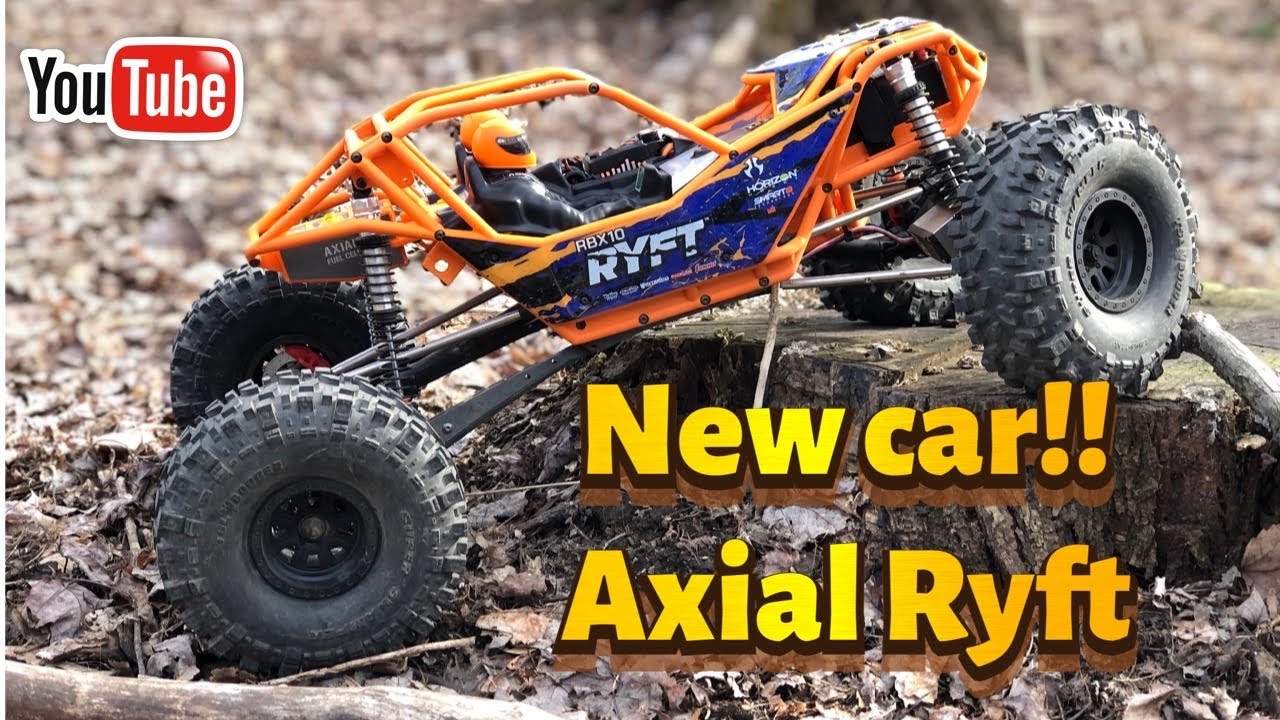 New car. Axiel Ryft unboxing and first test!! This car is a lot of fun!!