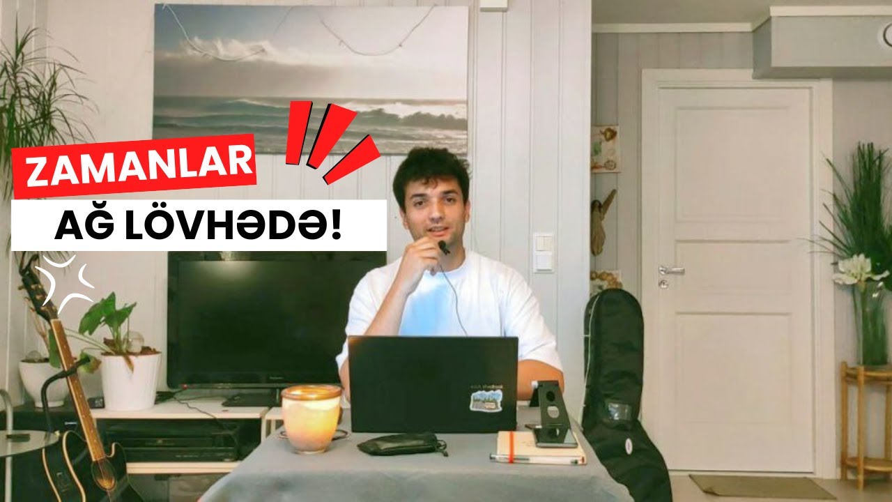 İngilis dilində bütün zamanların ağ lövhədə sadə və fərqli izahatı!