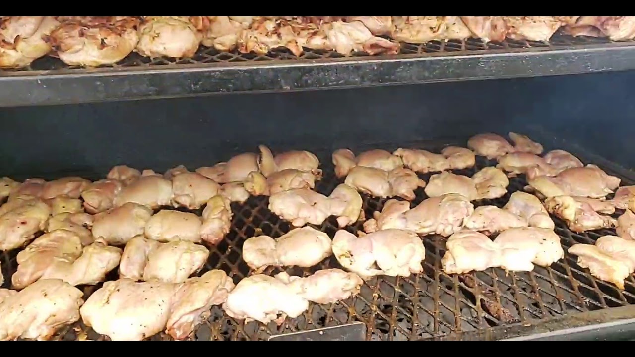 Pitmaker  48in Grill Miester : 80lb of chicken under 1hr