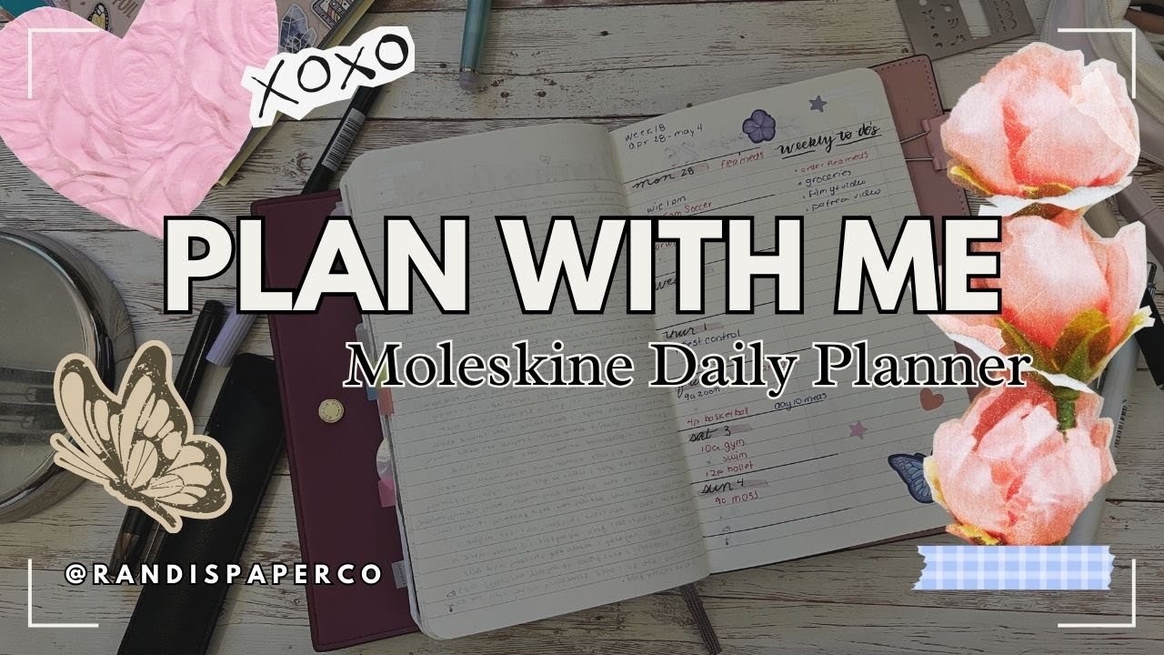 Plan With Me | Daily Moleskine Planner