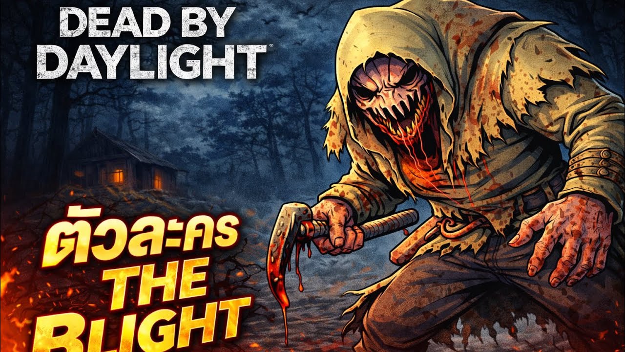 dead by daylight : highlight the blight เล่นฆาตกรเทียร์S + แนะนำเปิร์คคอมโบโหดสะลัดรัสเซีย